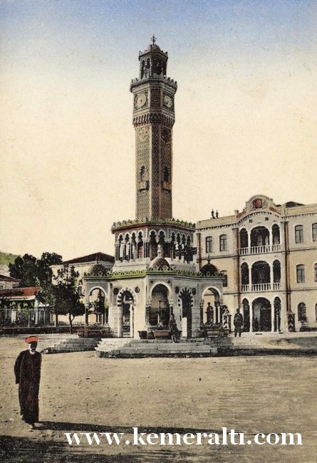 izmir-kemeralti-116-2 İZMİR SAAT KULESİ ( HAMİDİYE KULESİ )