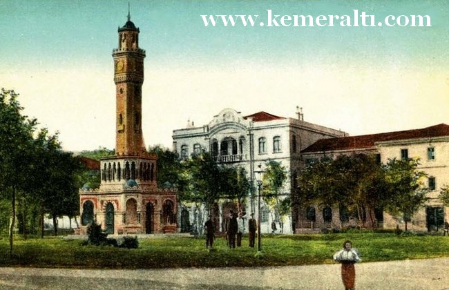 izmir-kemeralti-120-2 İZMİR SAAT KULESİ ( HAMİDİYE KULESİ )