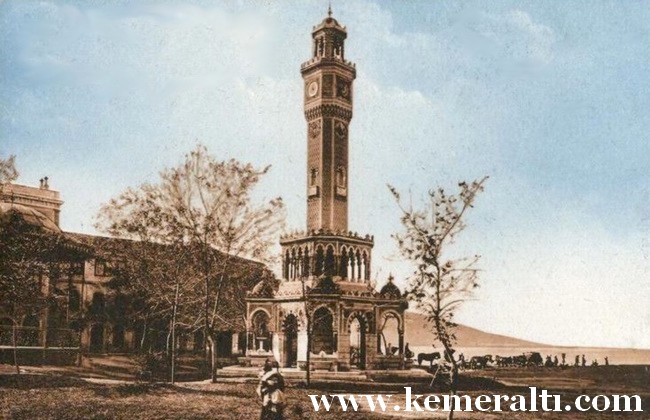 izmir-kemeralti-126-2 İZMİR SAAT KULESİ ( HAMİDİYE KULESİ )